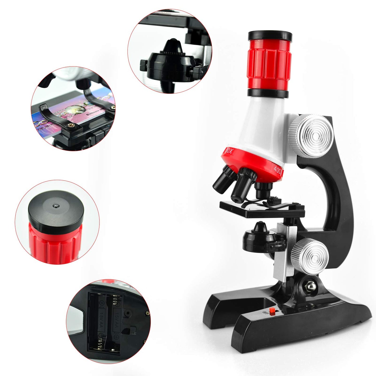 Kids Beginner Microscope Kit