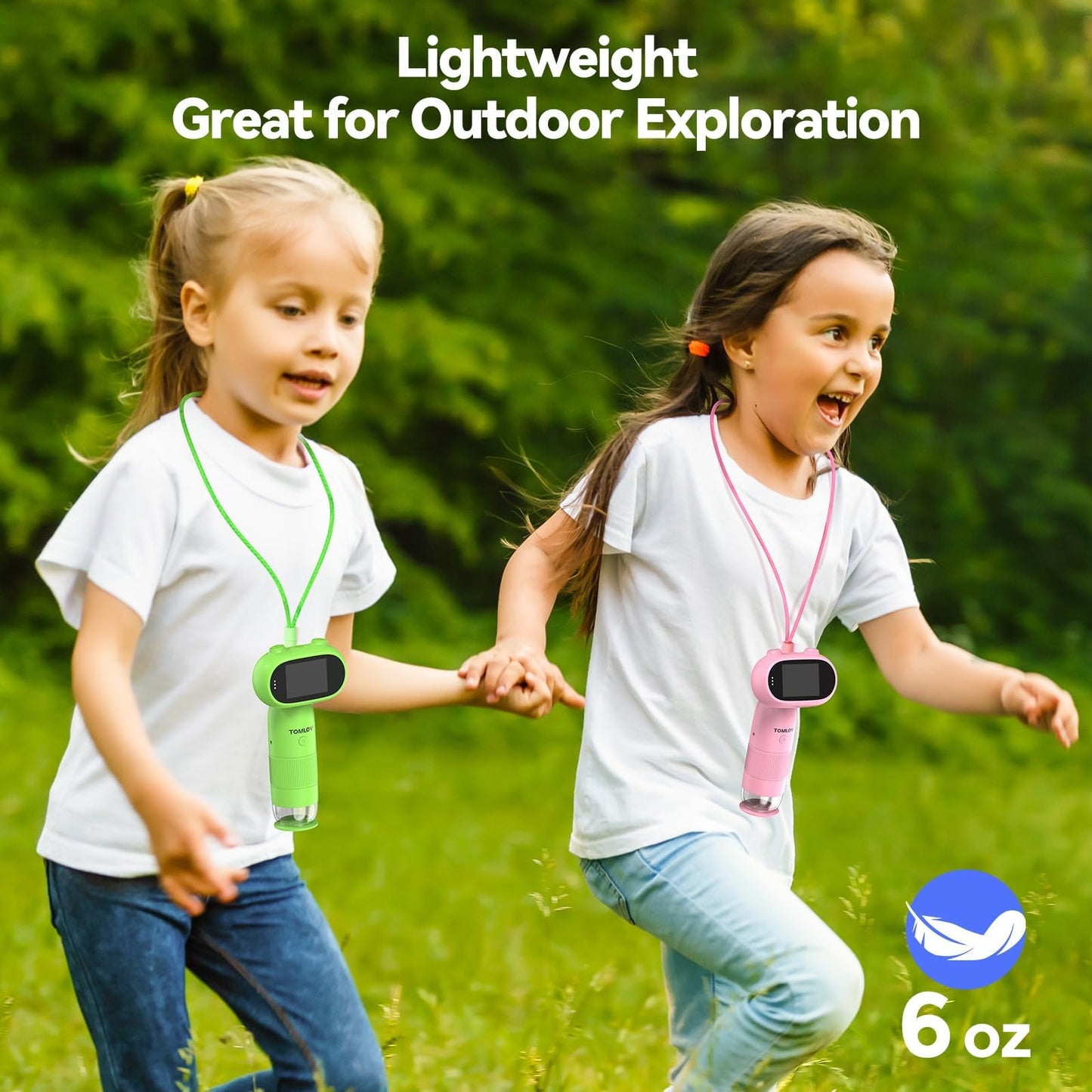 TOMLOV P30 1000X Kids Microscope