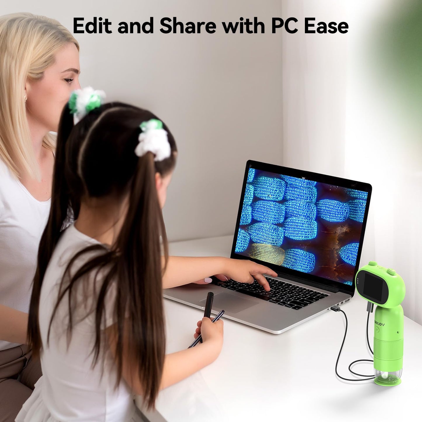 TOMLOV P30 1000X Kids Microscope