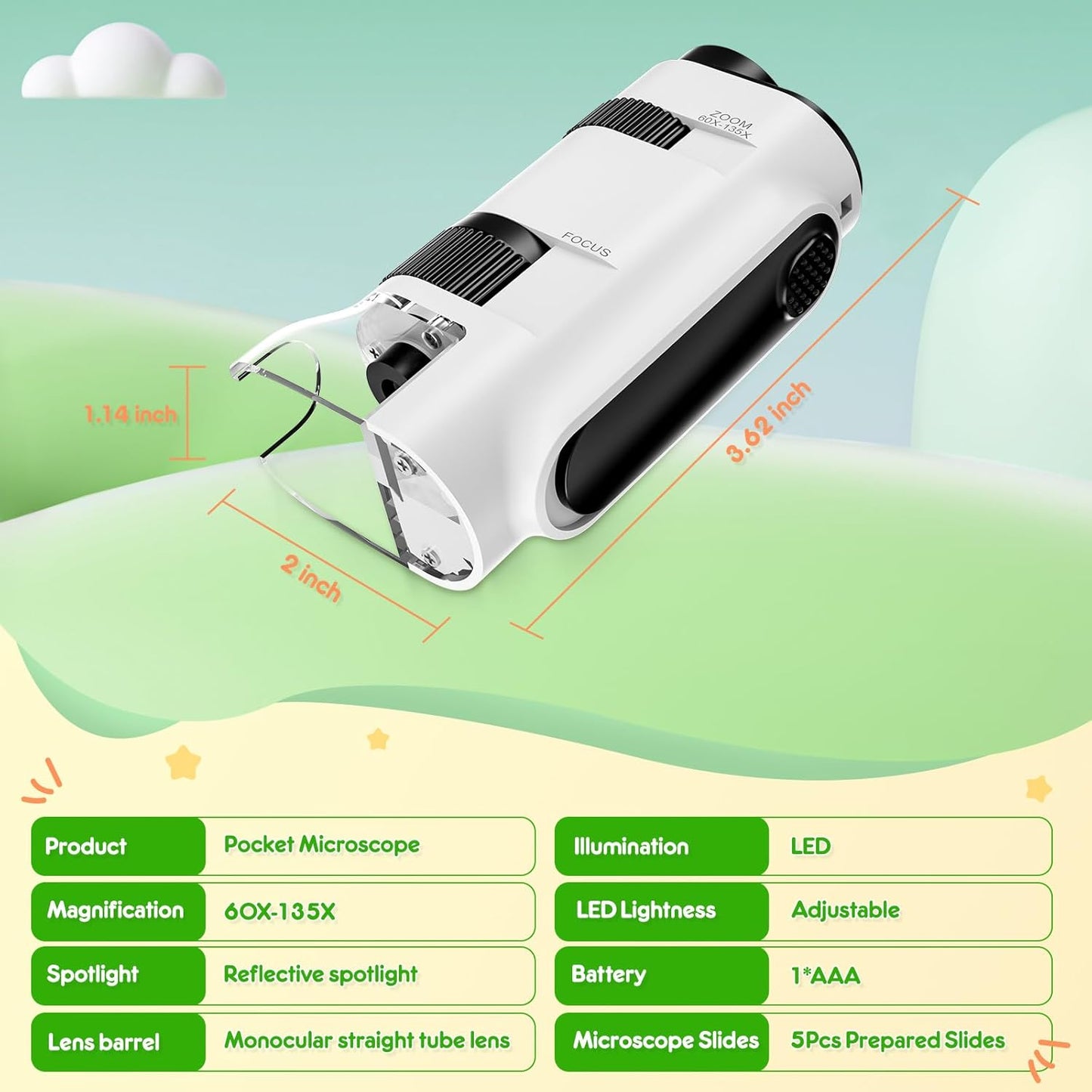 Portable Digital & Pocket Microscope