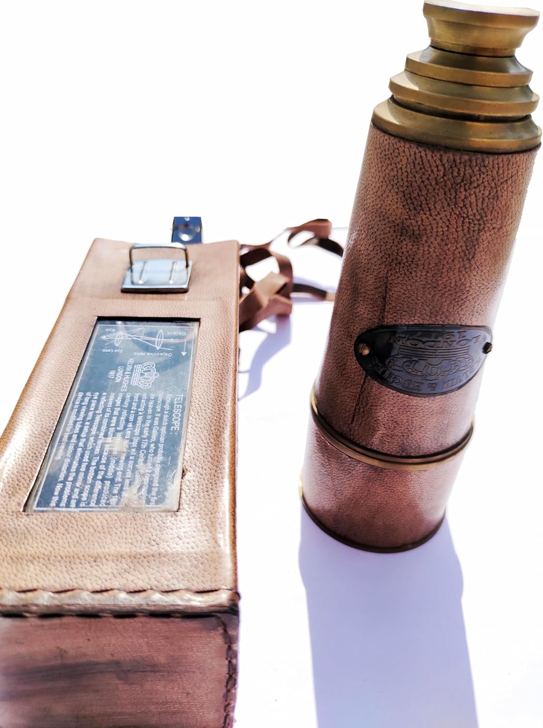 18" Brass Antique Telescope