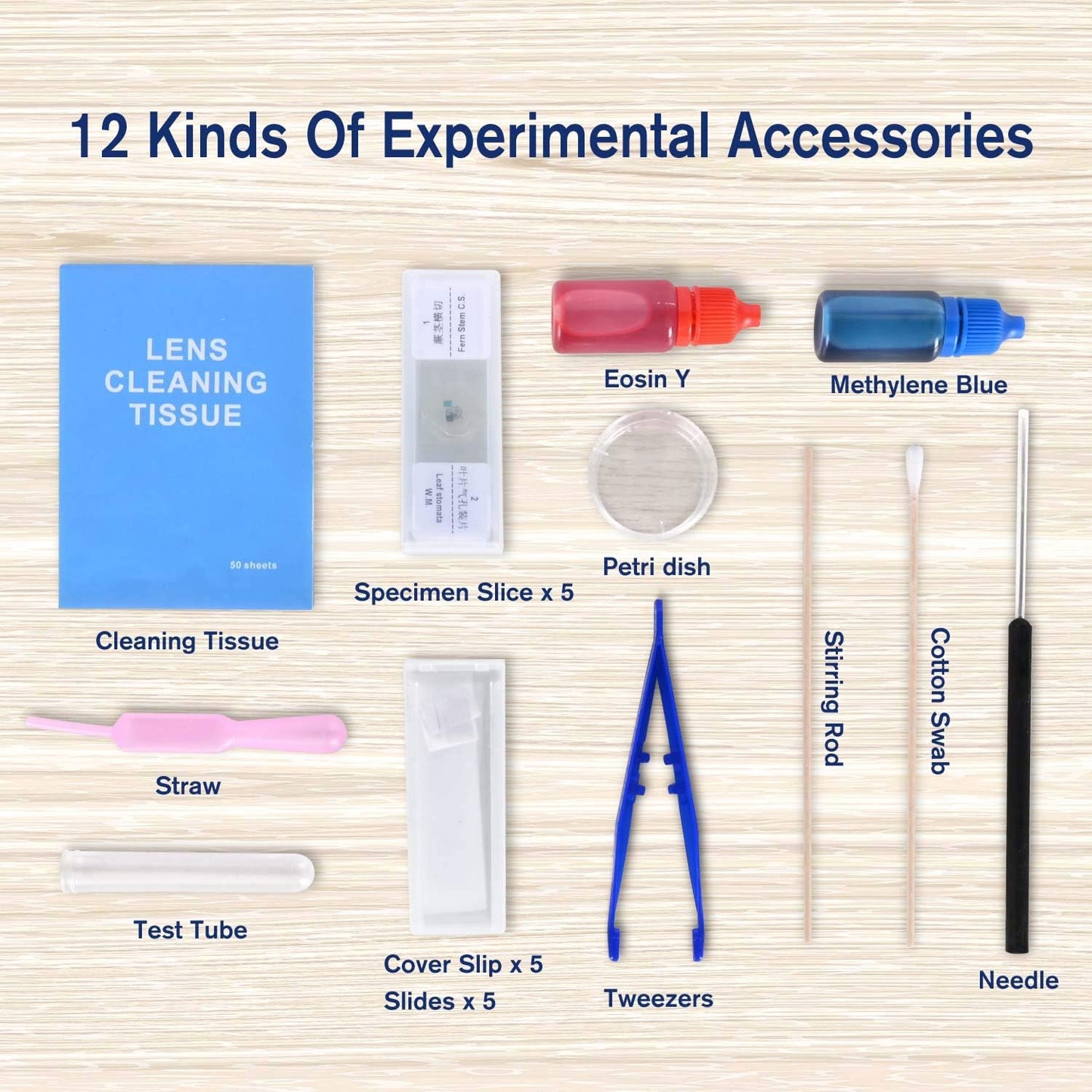 HSL 40X-2000X Kids Microscope Set