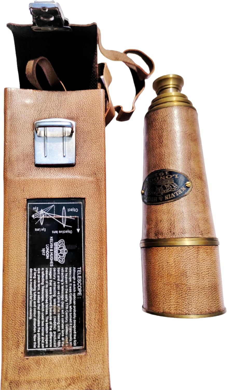 18" Brass Antique Telescope