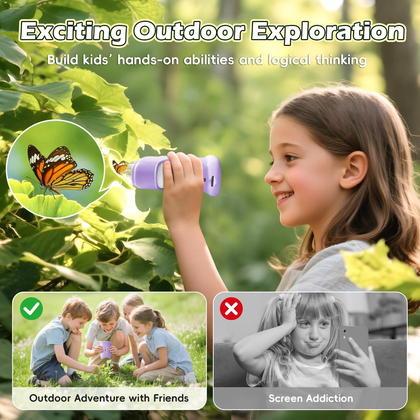 Kids 1000X Digital Pocket Microscope