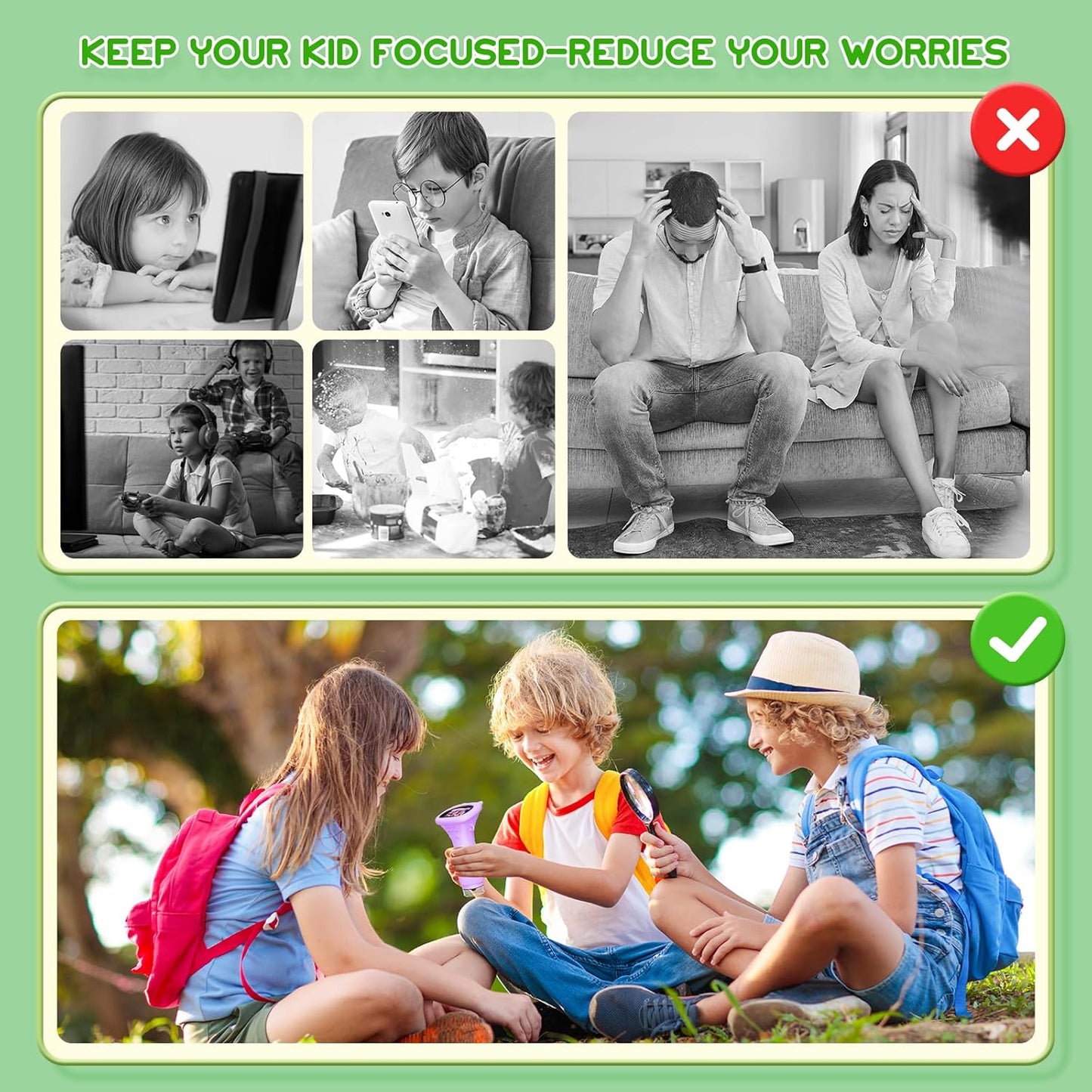 Purple Mini Kids Microscope