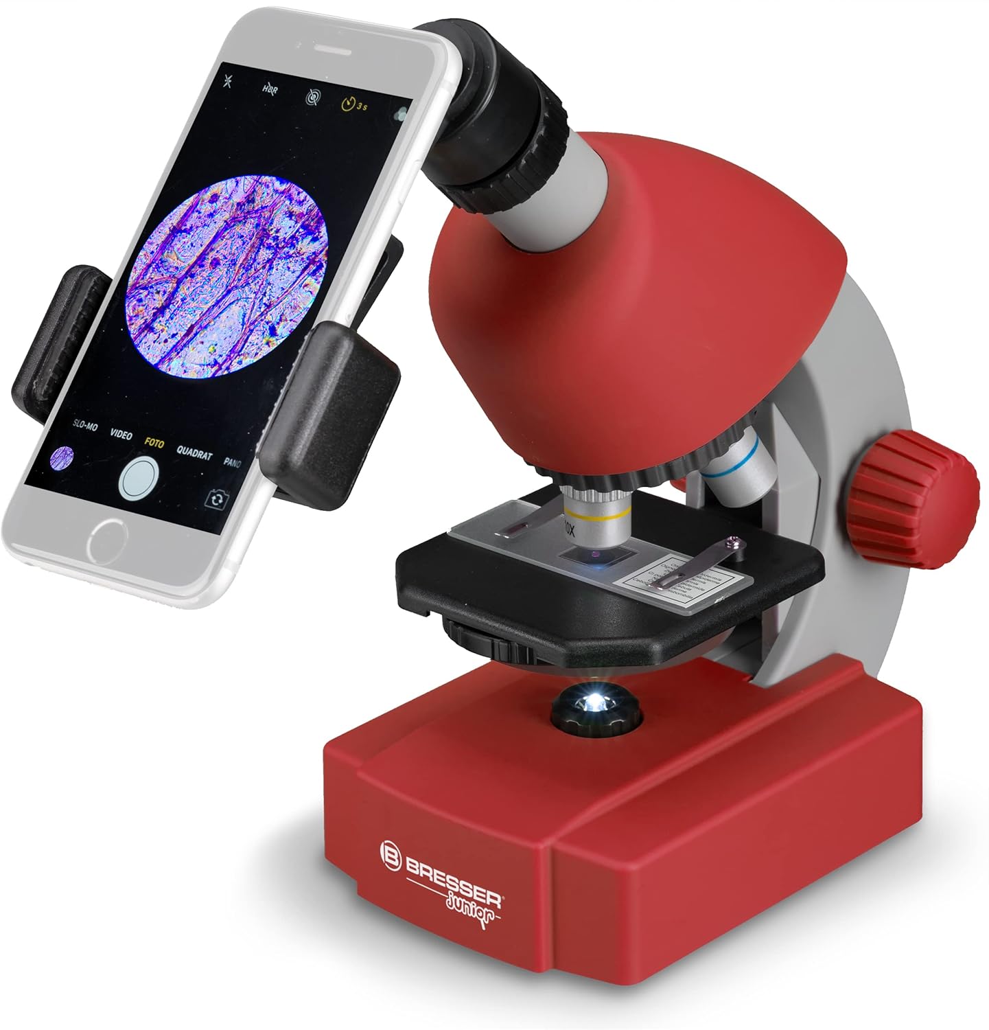 Bresser Junior Kids Microscope – Red