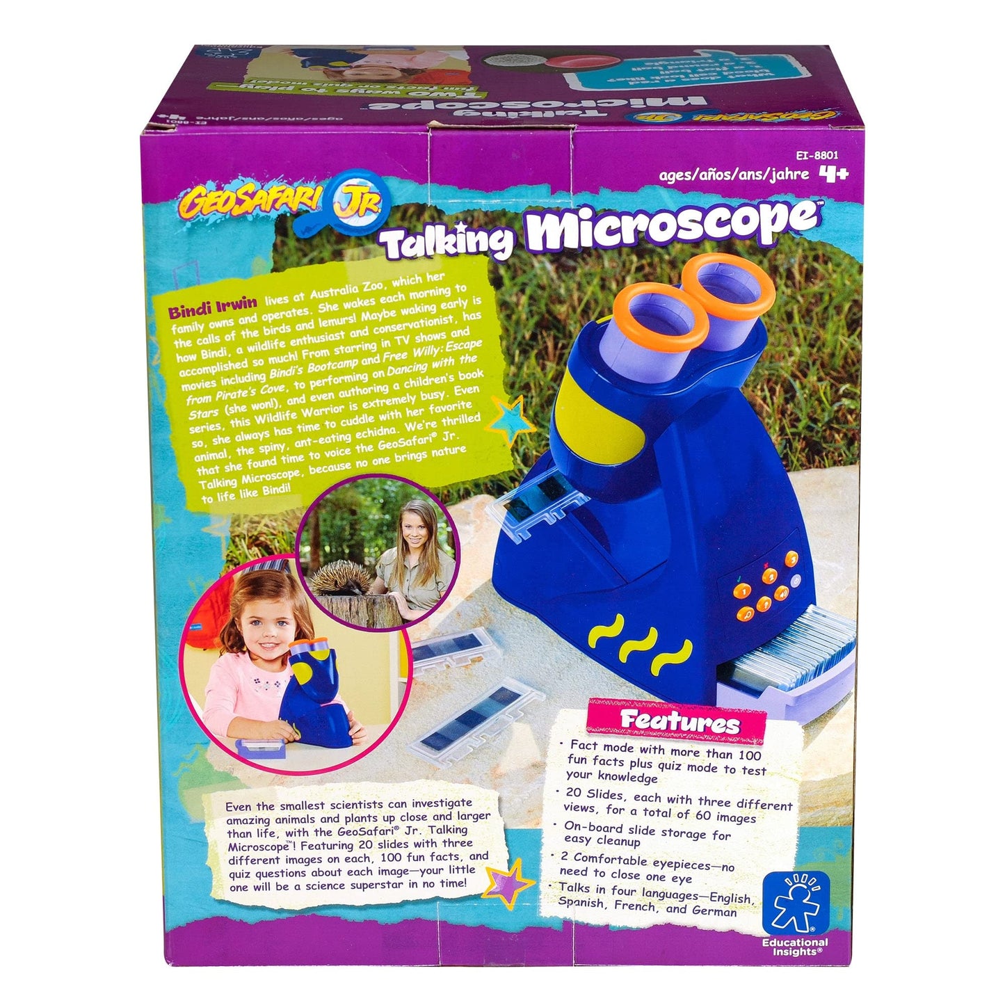 GeoSafari Jr. Talking Kids Microscope – Ages 3+
