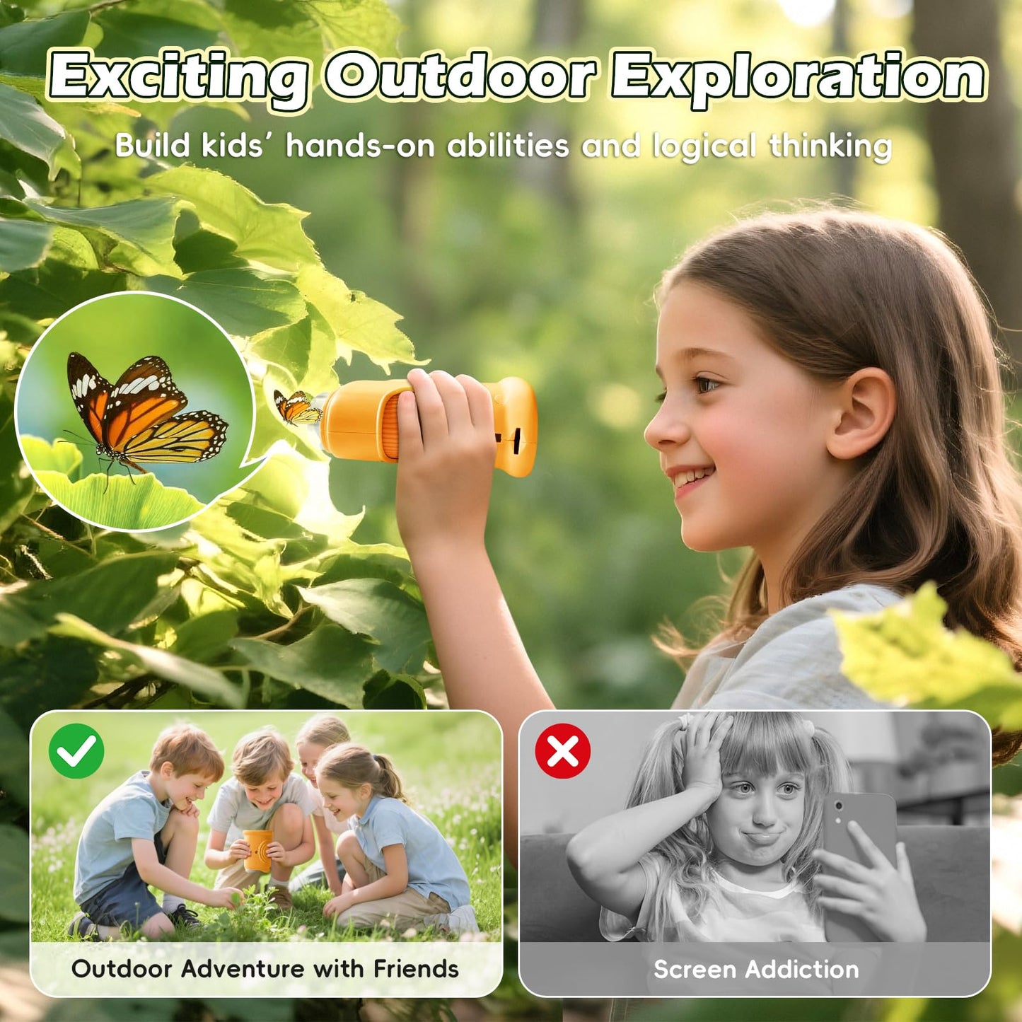 Kids 1000X Digital Pocket Microscope