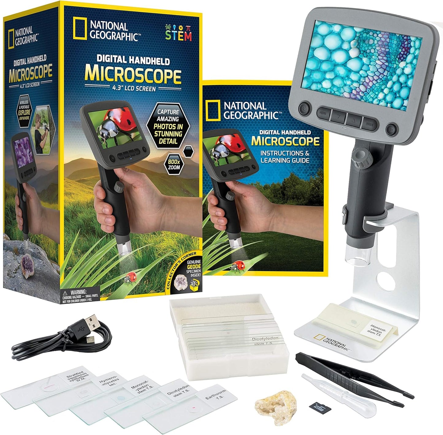 Nat Geo Kids Digital Microscope 800x